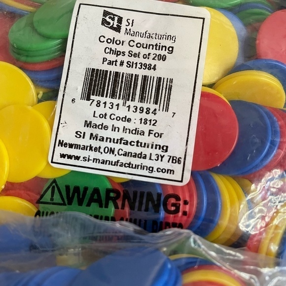 School awards color counting chips teaching materials - Picture 5 of 8